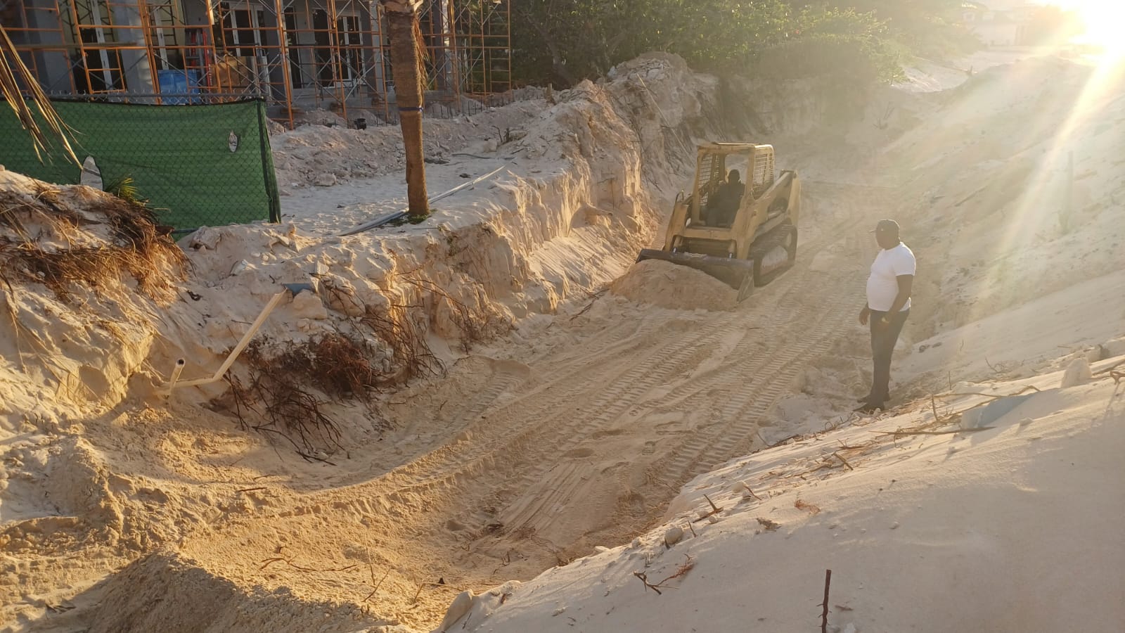 , Sea Wall Construction