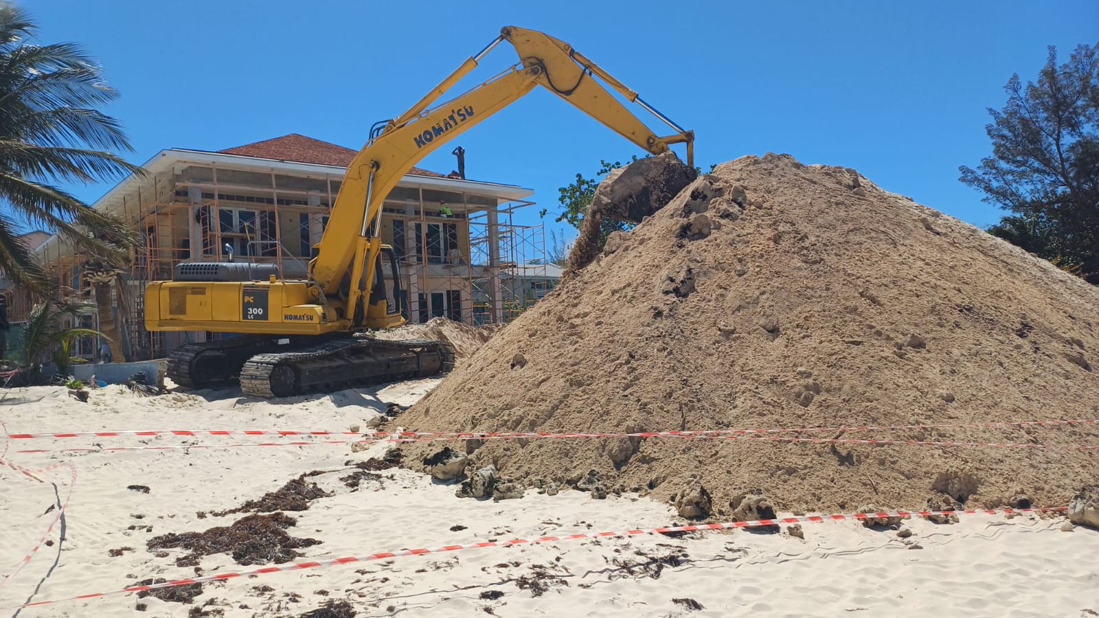 , Sea Wall Construction