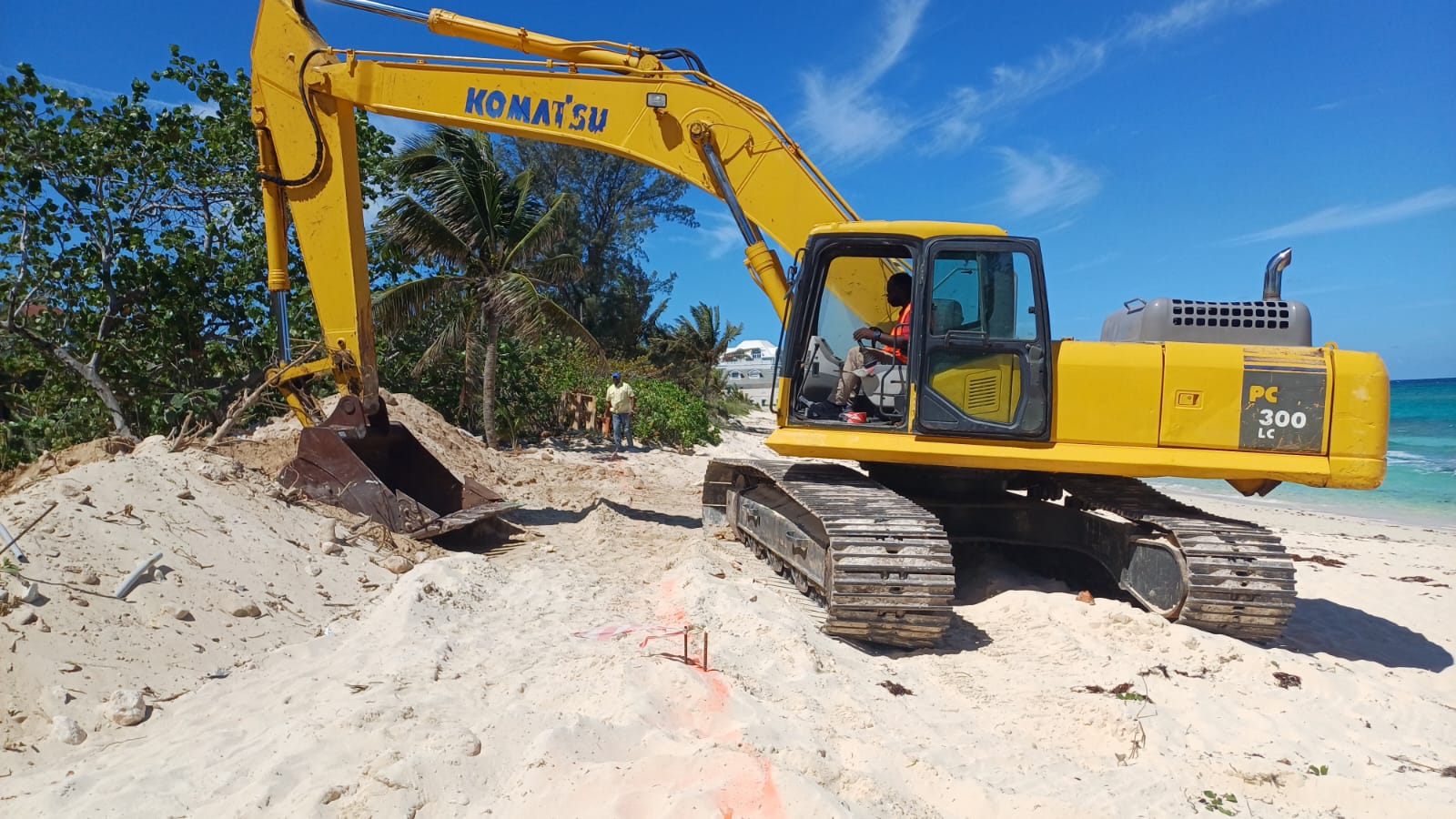 , Sea Wall Construction